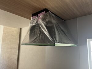 広島キッチン取付け隊　洗エールレンジフードへ取替　　